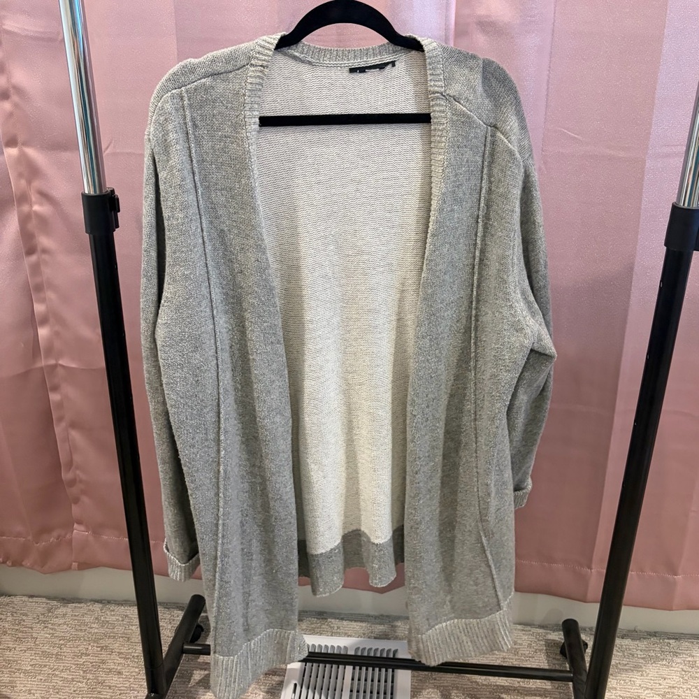 Torrid Heather Gray Open-Front Cardigan